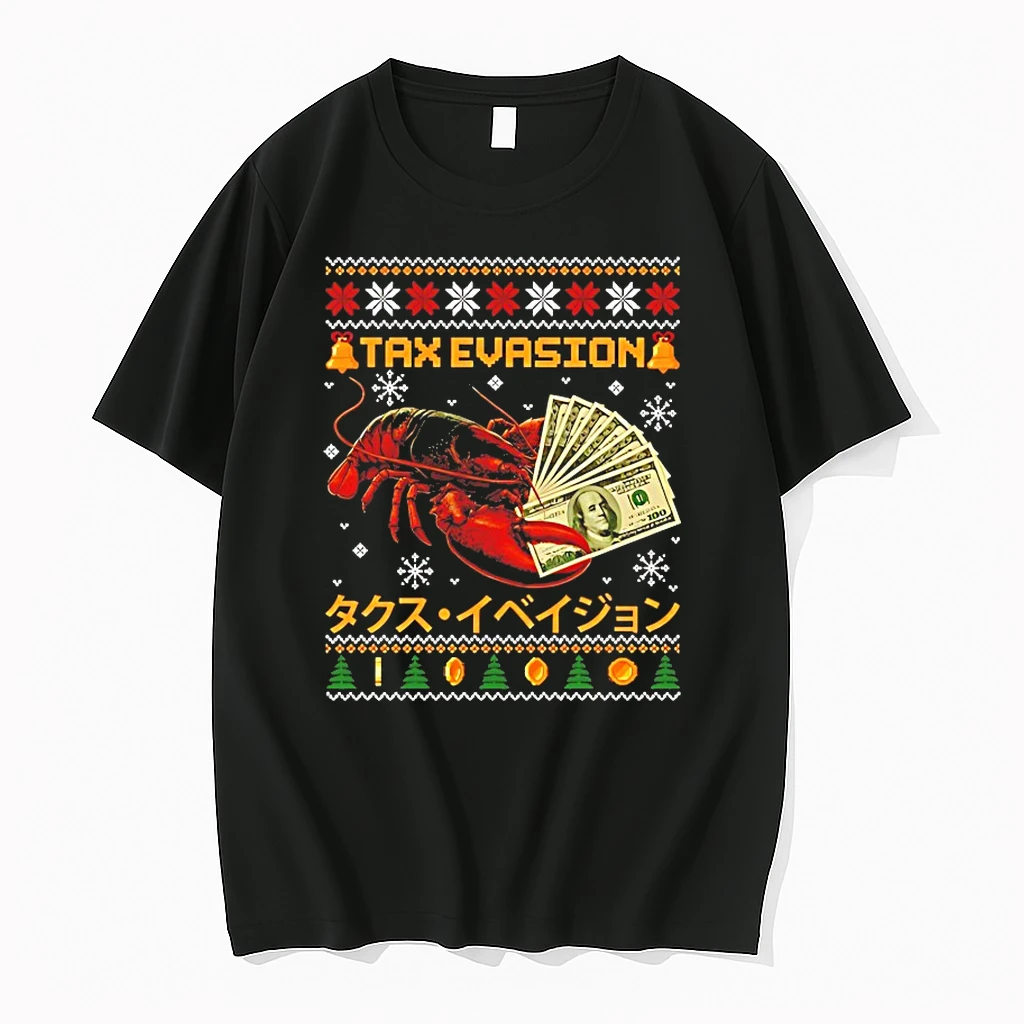Tax Evasion Lobster Christmas Shirts
