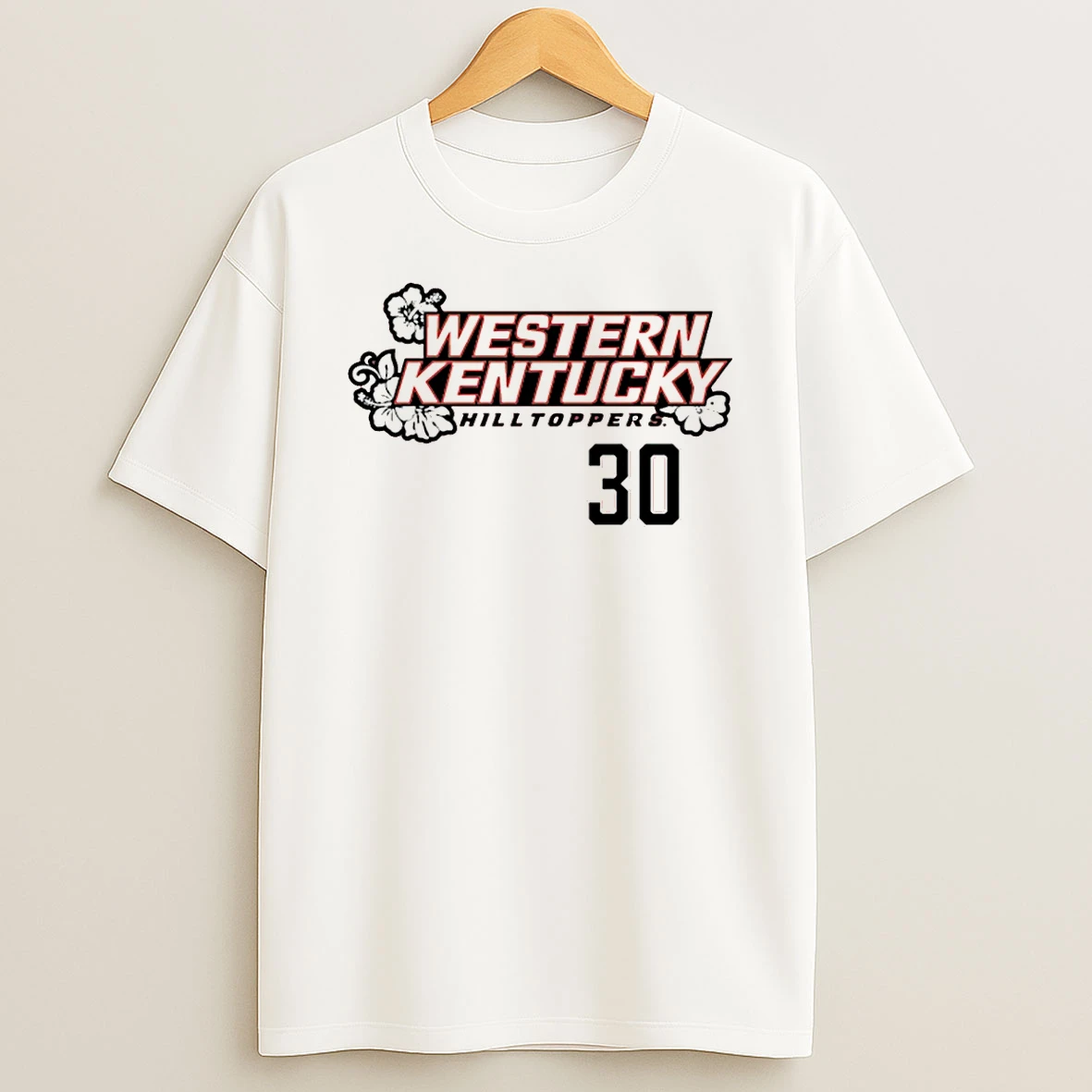 Teagan Moore 30 Western Kentucky Hilltoppers Mens Basketball Shirts