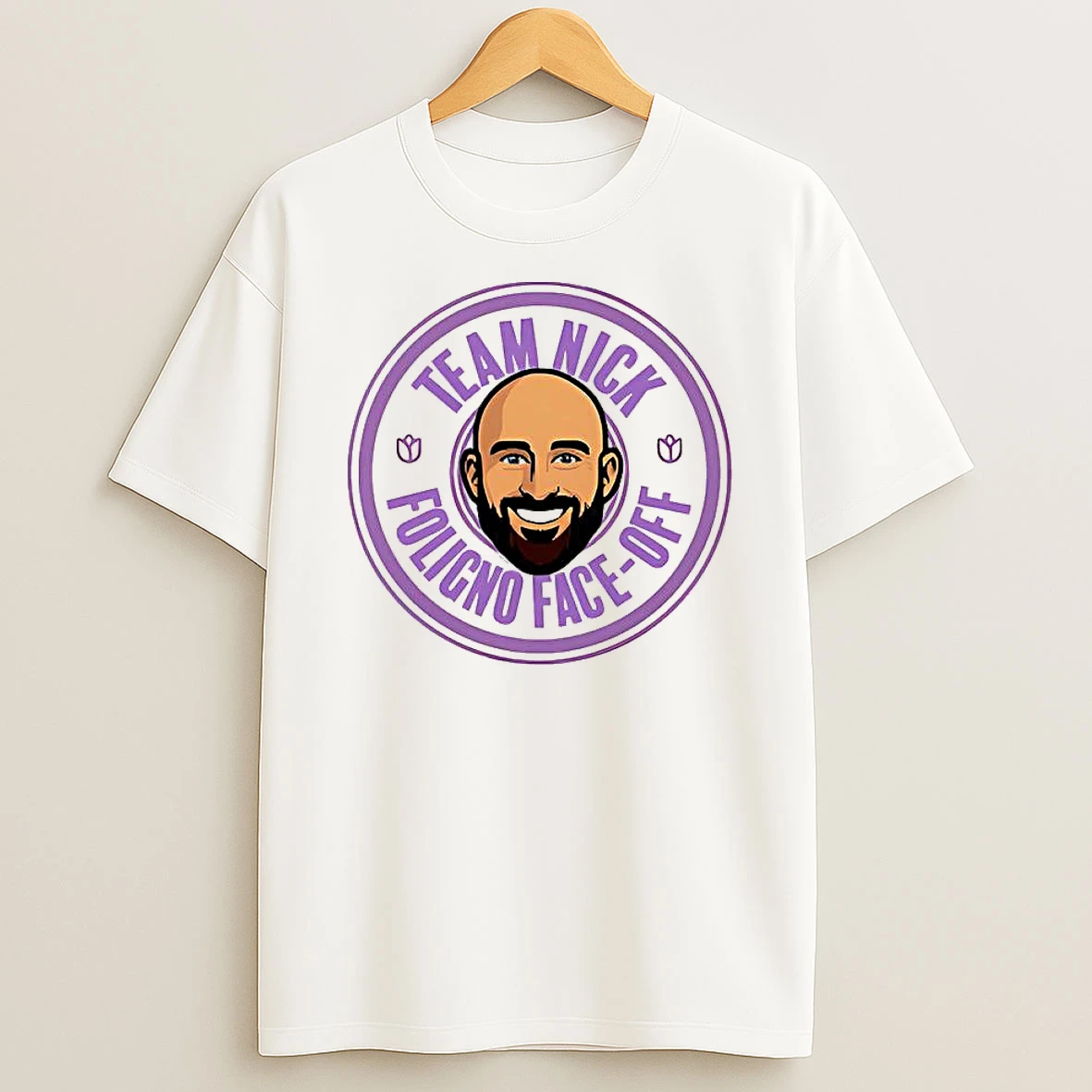 Team Nick Foligno Face Off Shirts