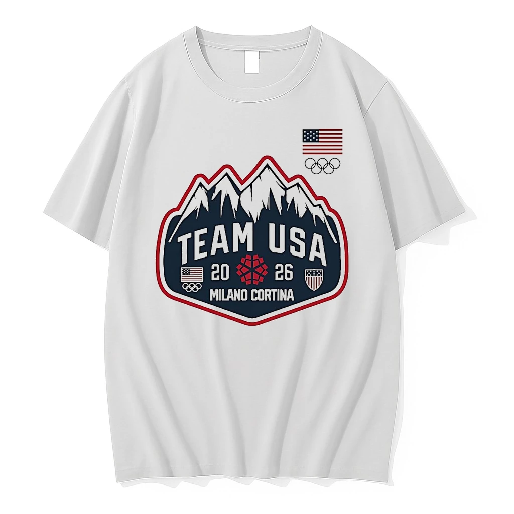 Team Usa Mountain Milano Cortina 2026 Shirts