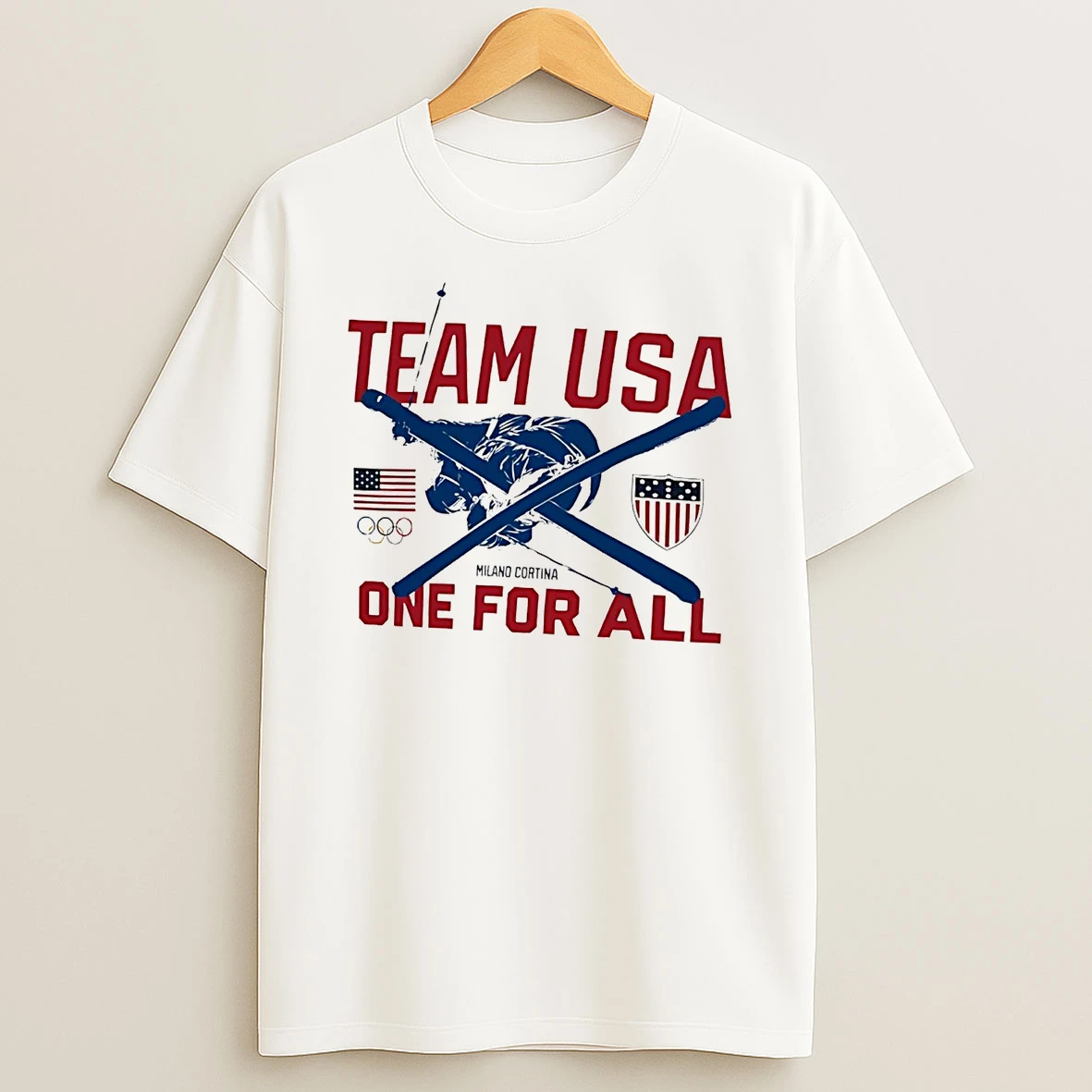 Team Usa One For All 2026 Winter Olympics Shirts