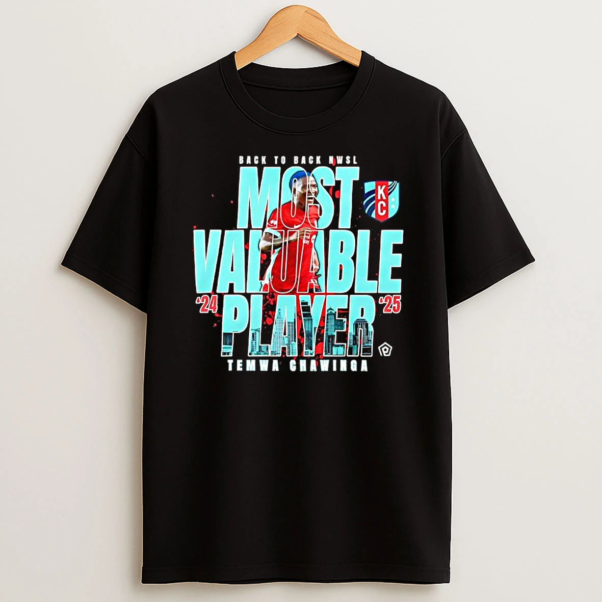 Temwa Chawinga Back To Back Nwsl Mvp Shirts