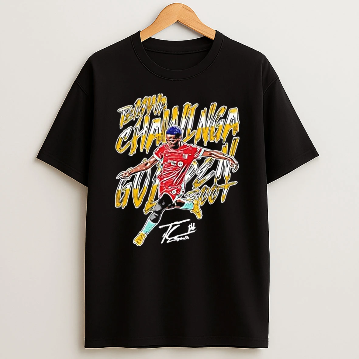 Temwa Chawinga Kansas City Current 2025 Golden Boot Signature Shirts