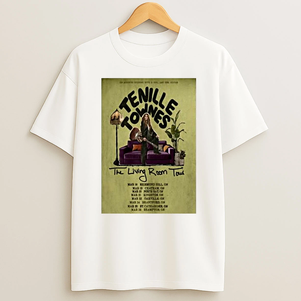 Tenille Townes The Living Room 2026 Tour Shirts