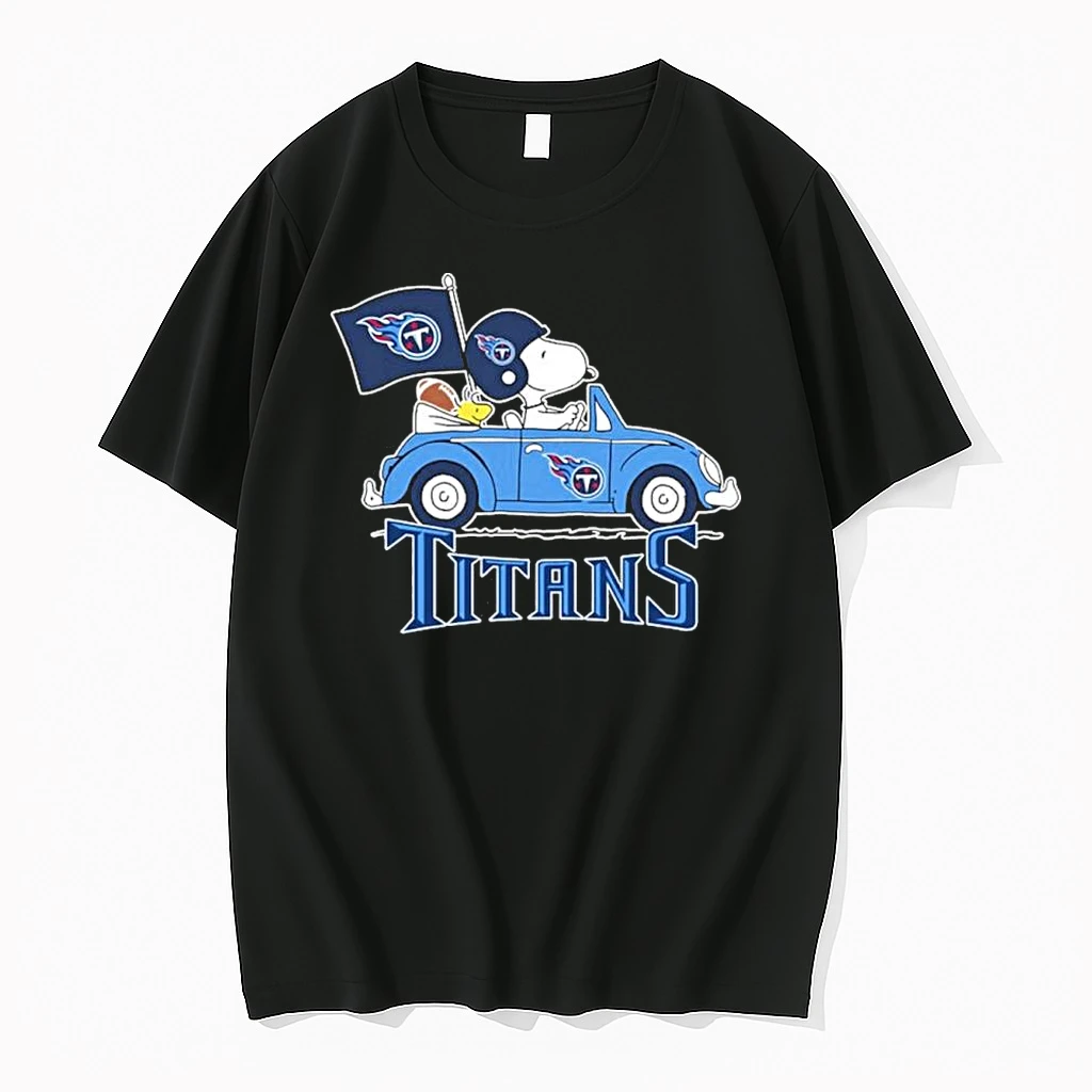 Tennessee Titans Football X Snoopy Drive Car Shirts