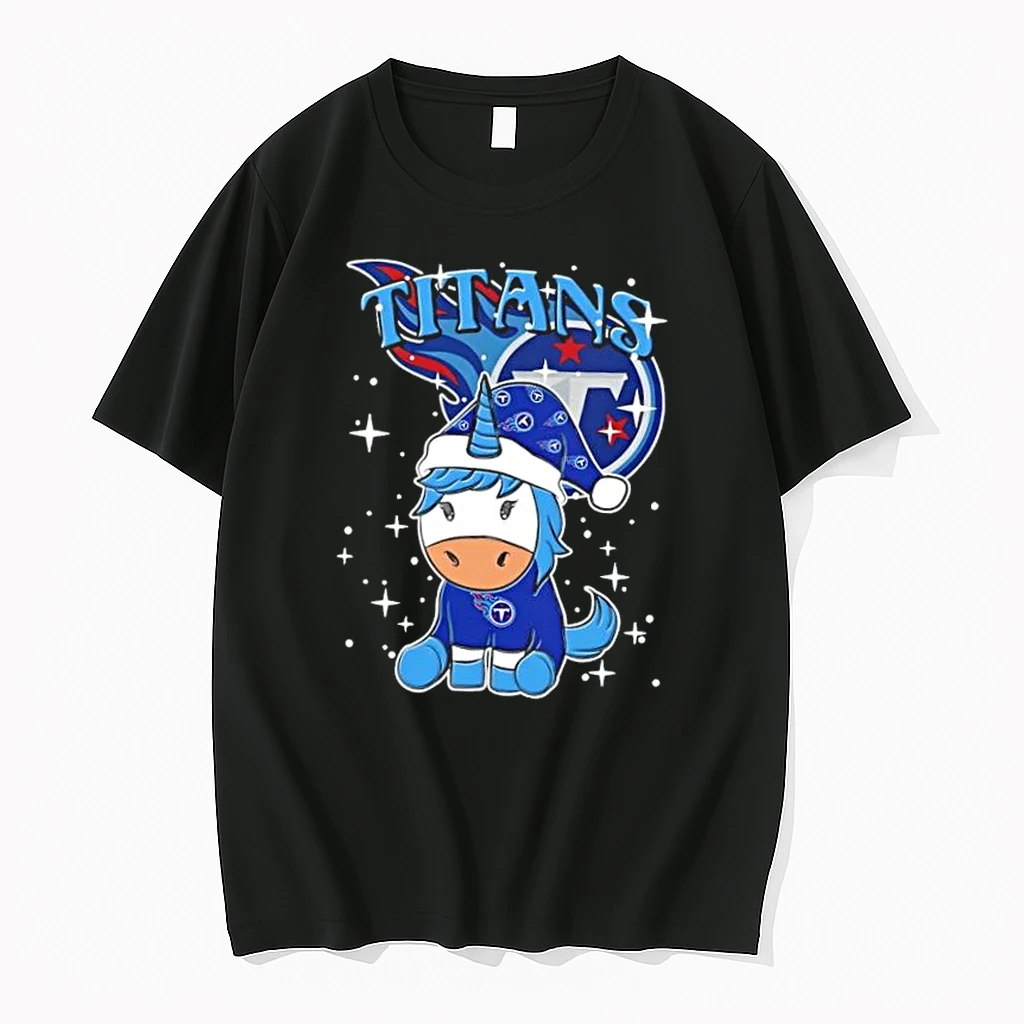 Tennessee Titans Football X Unicorn Merry Christmas Shirts
