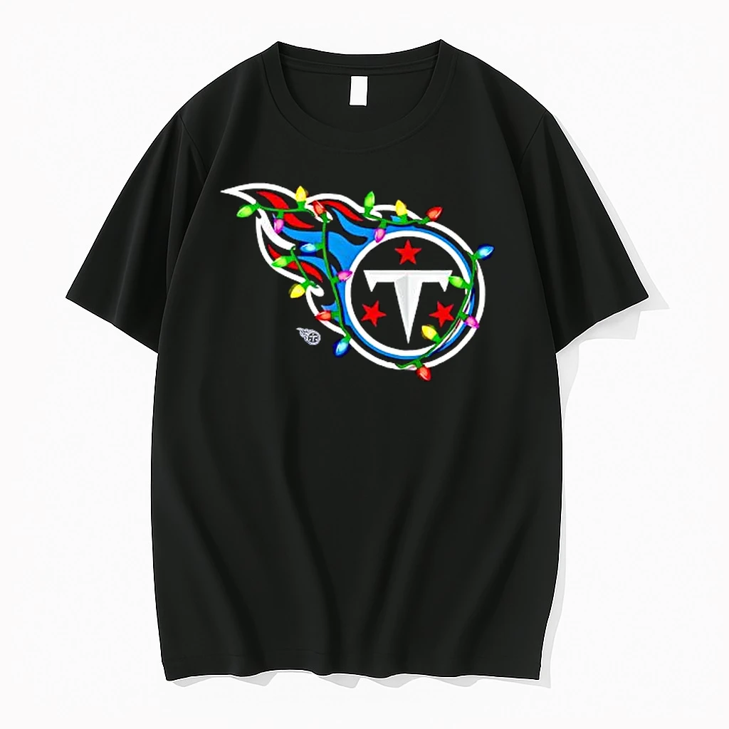 Tennessee Titans Logo Holiday Lights Shirts