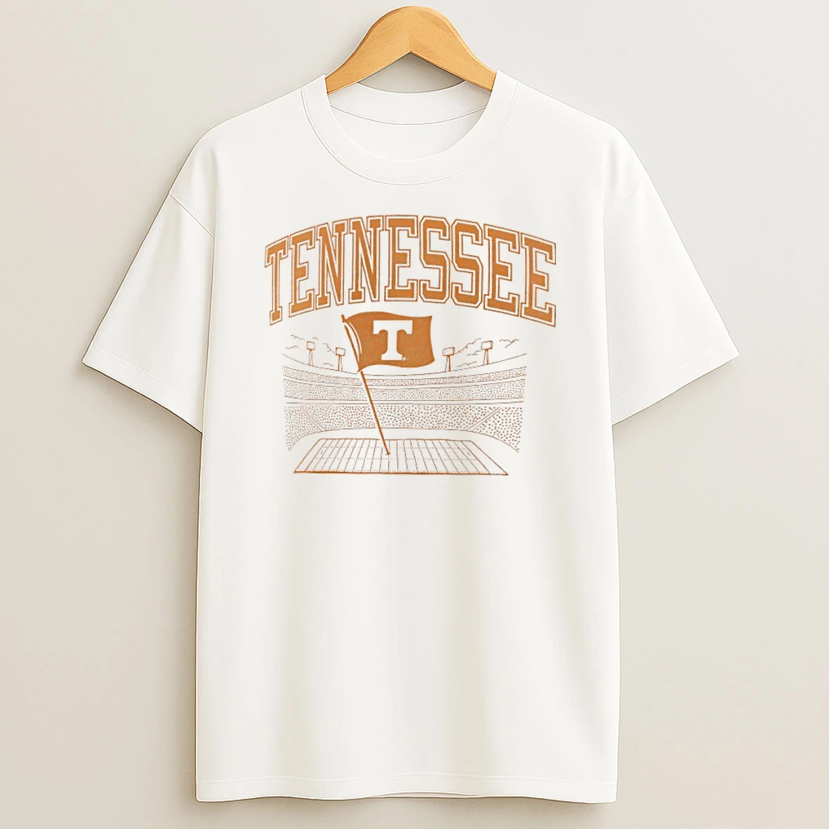 Tennessee Volunteers Flag Plant Shirts