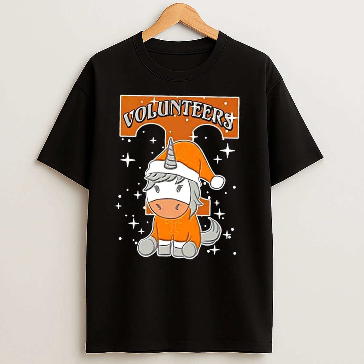 Tennessee Volunteers Football X Unicorn Merry Christmas T Shirts