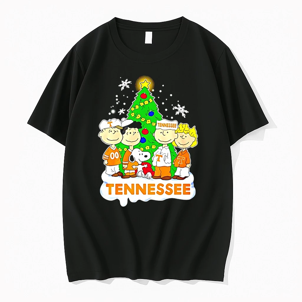 Tennessee Volunteers Snoopy And The Peanuts Christmas 2025 Shirts