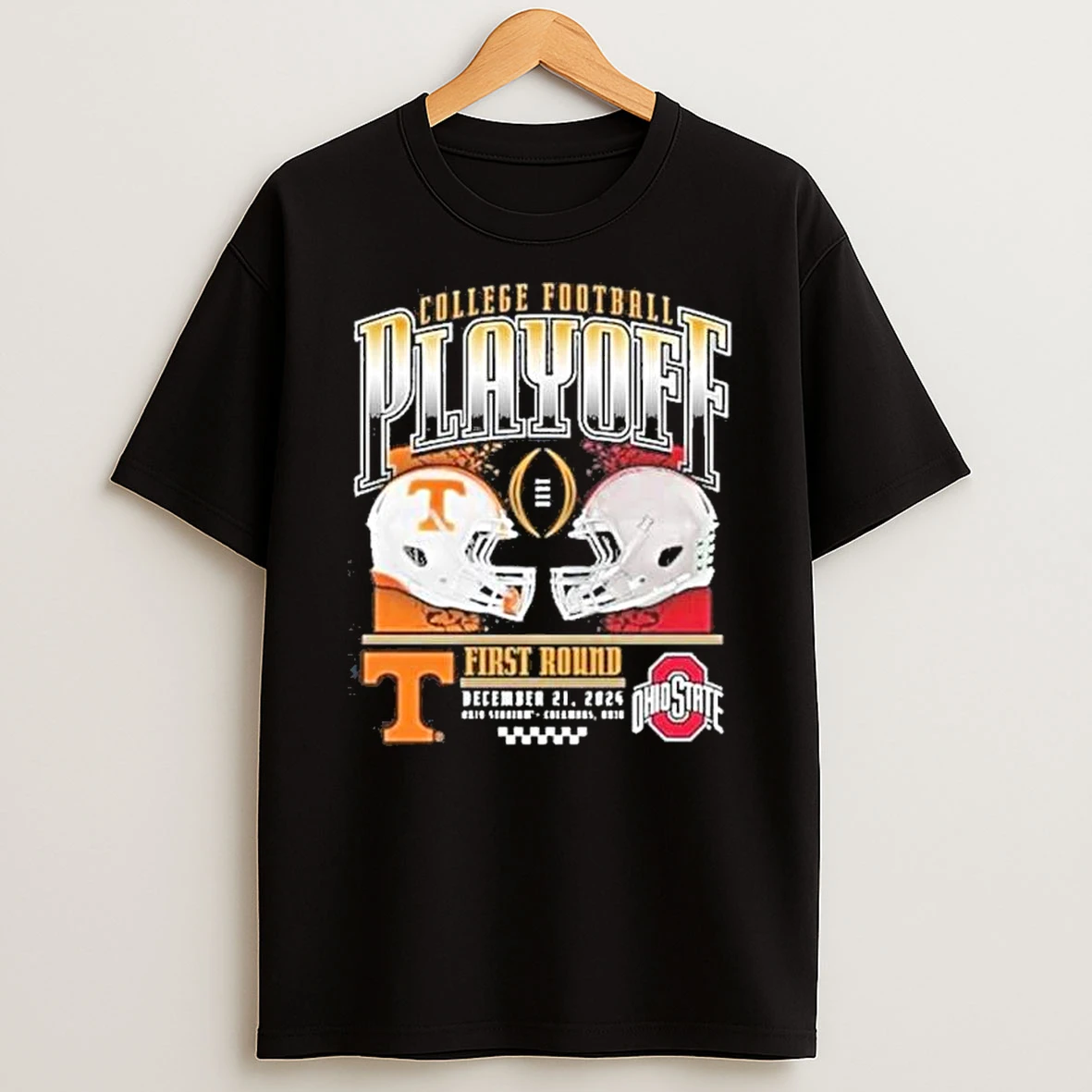 Tennessee Volunteers Vs Ohio State Buckeyes College Football Playoff First Round Matchup Shirts