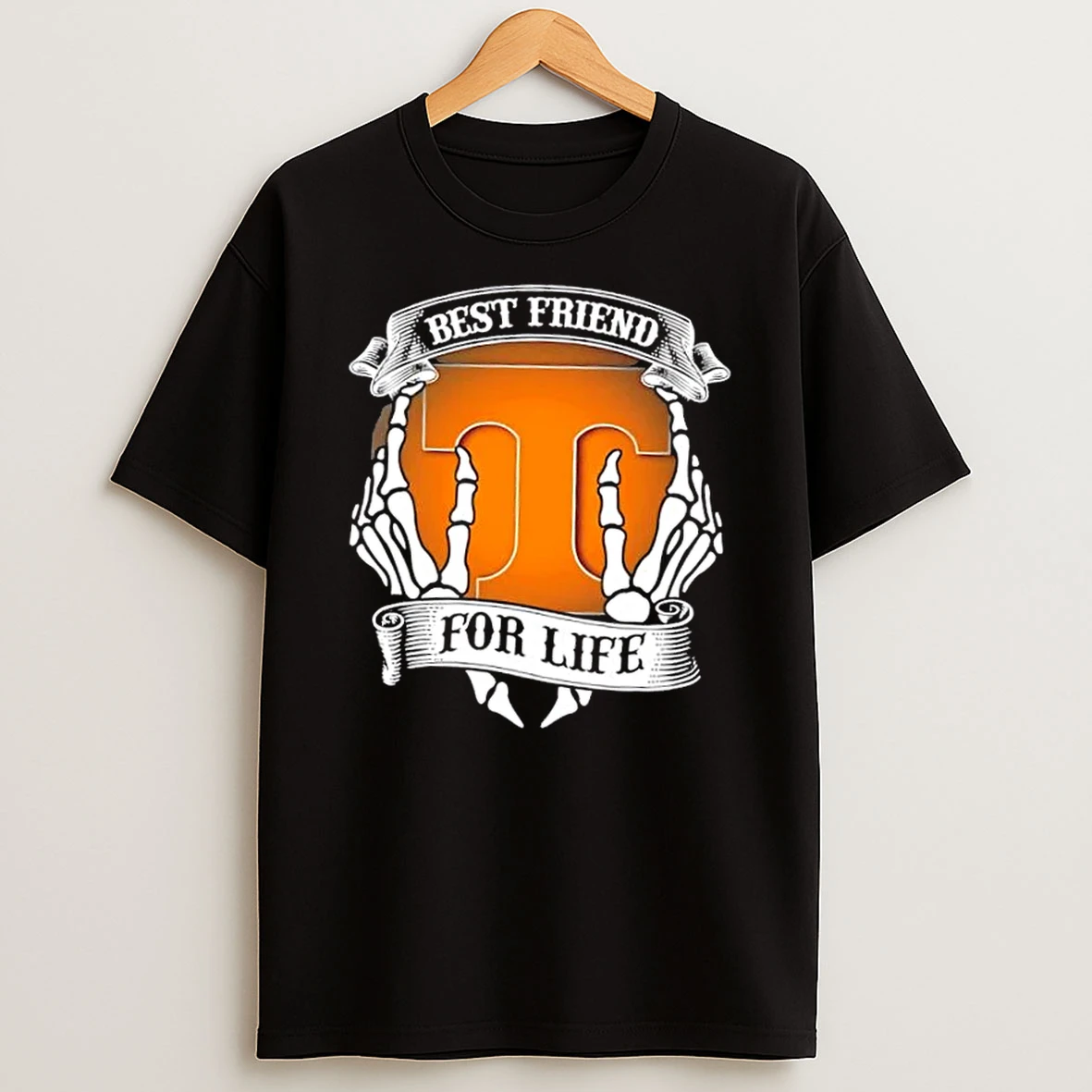 Tennessee Volunteers Best Friend For Life Hands Bones Shirts