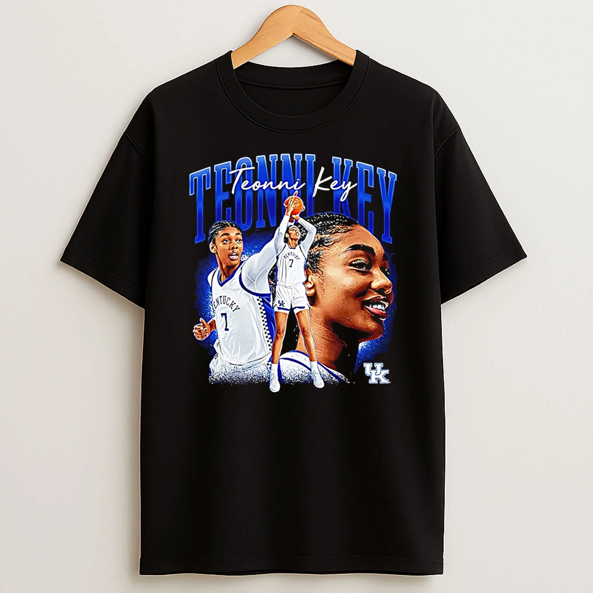 Teonni Key Kentucky Womens Basketball Collage Shirts