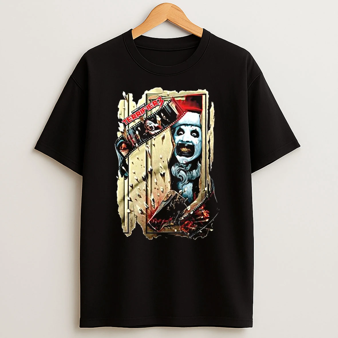 Terrifier 3 Chop House Black Shirts
