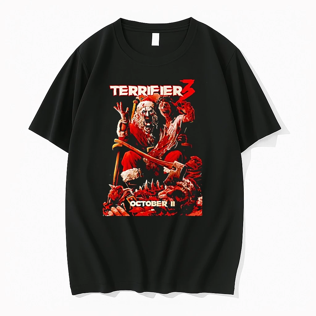 Terrifier 3 October Santa Christmas Shirts
