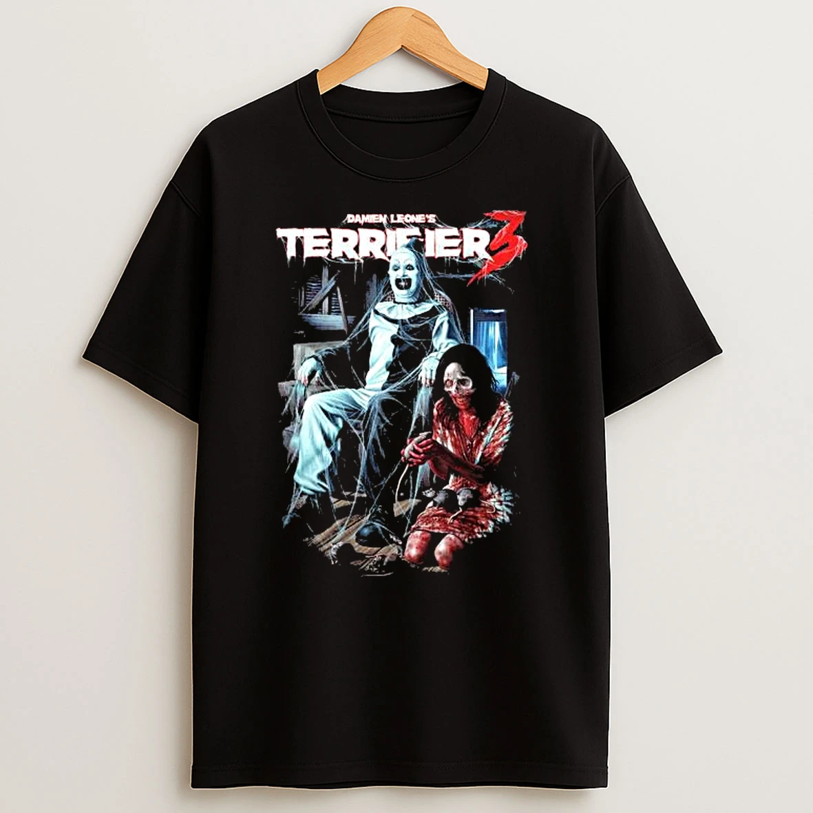 Terrifier 3 Terrors In The Attic Shirts