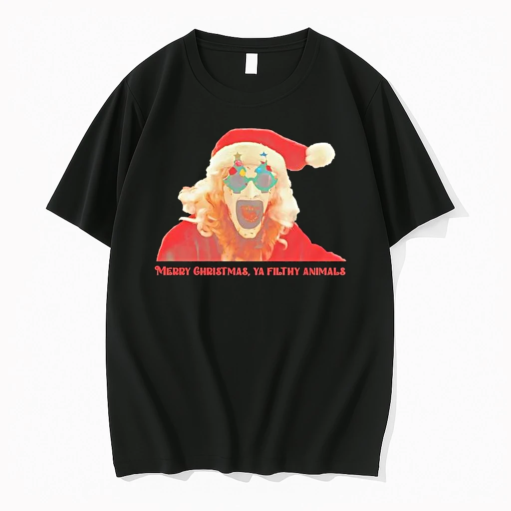 Terrifier Santa Claus Merry Chrismas Ya Filthy Animals Shirts