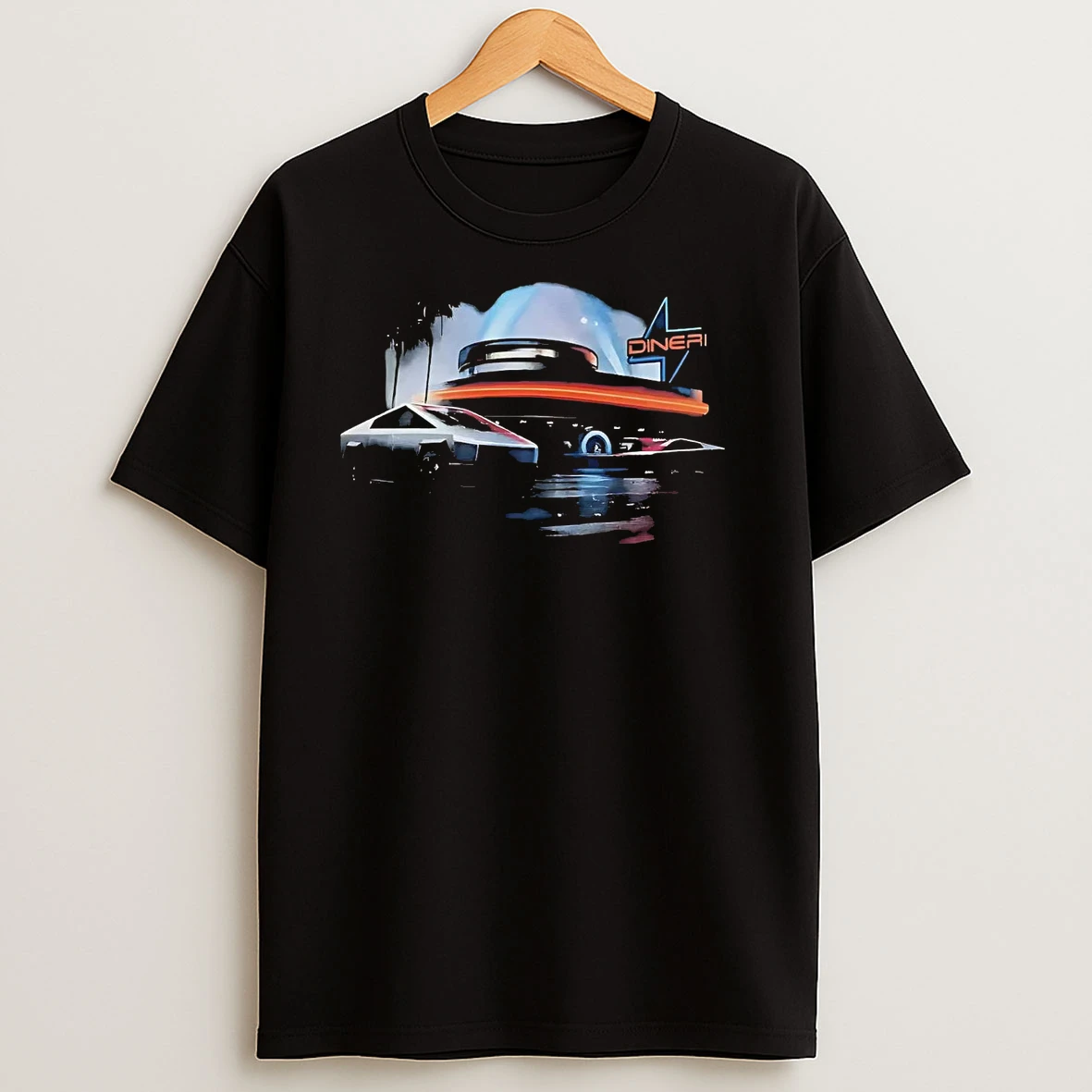 Tesla Hollywood Diner T Shirts