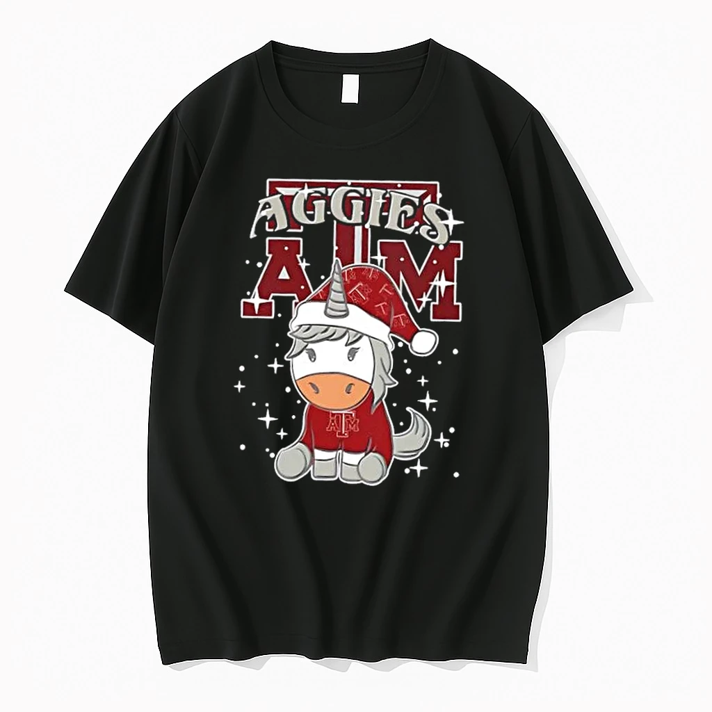 Texas Am Aggies Football X Unicorn Merry Christmas Shirts