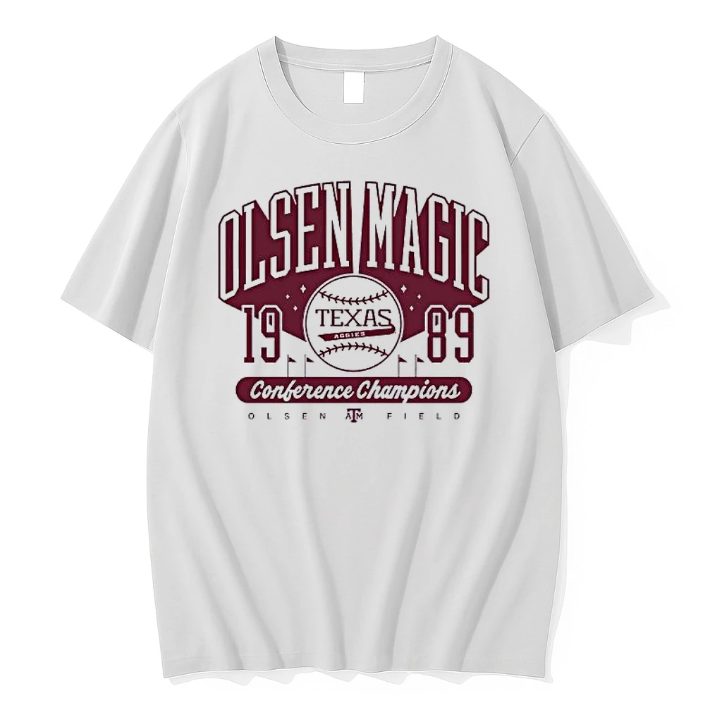 Texas Am Aggies Olsen Magic Conference Champions 1989 Shirts