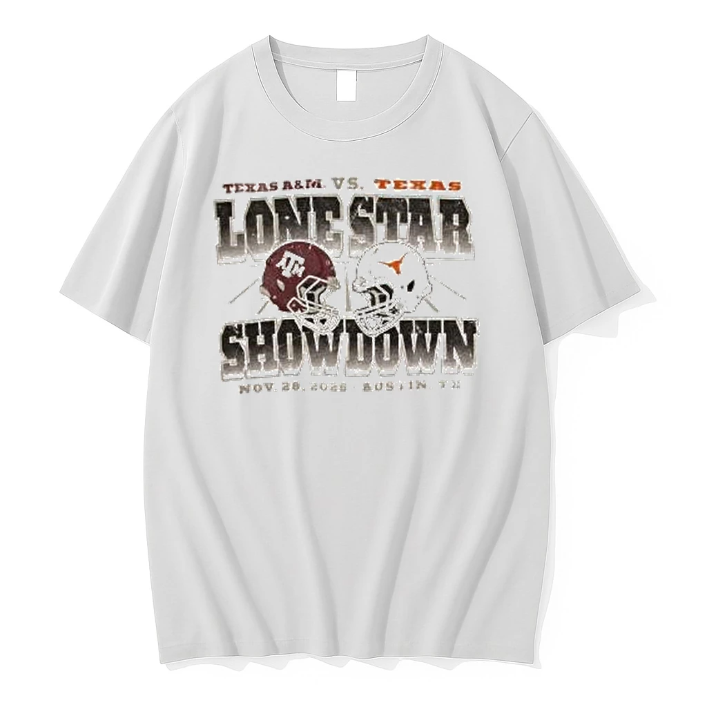 Texas Am Vs Texas Longhorns Champion Tri Blend Lone Star Showdown November 28 2025 Shirts