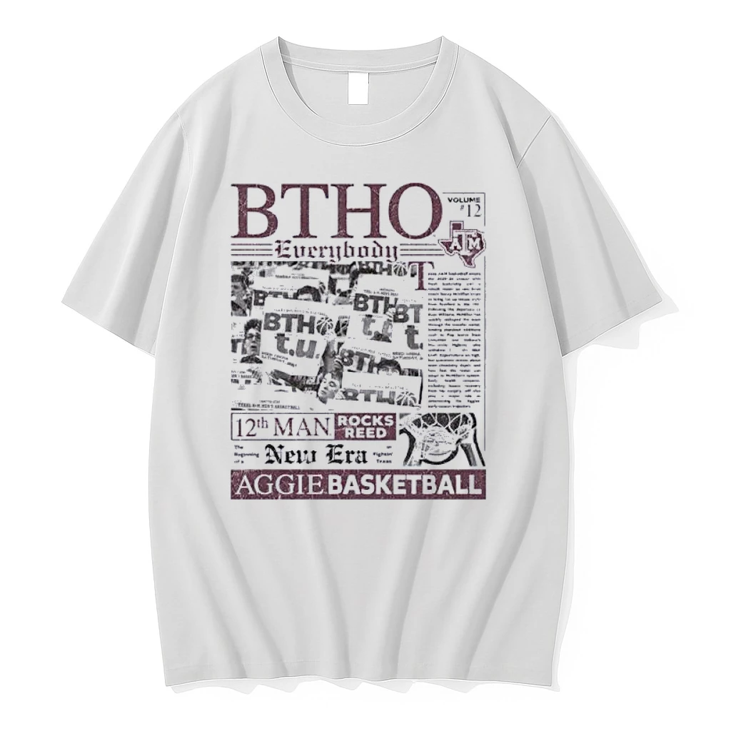 Texas Am Aggies Basketball Newspaper Shirts