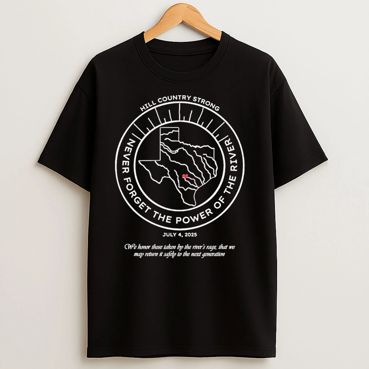 Texas Flood Memorial T Shirts