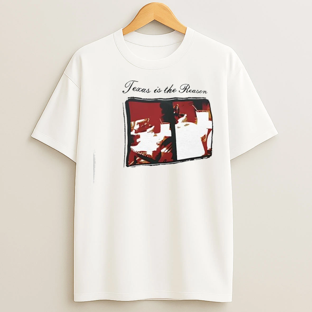 Texas Is The Reason Lp Cover T Shirts