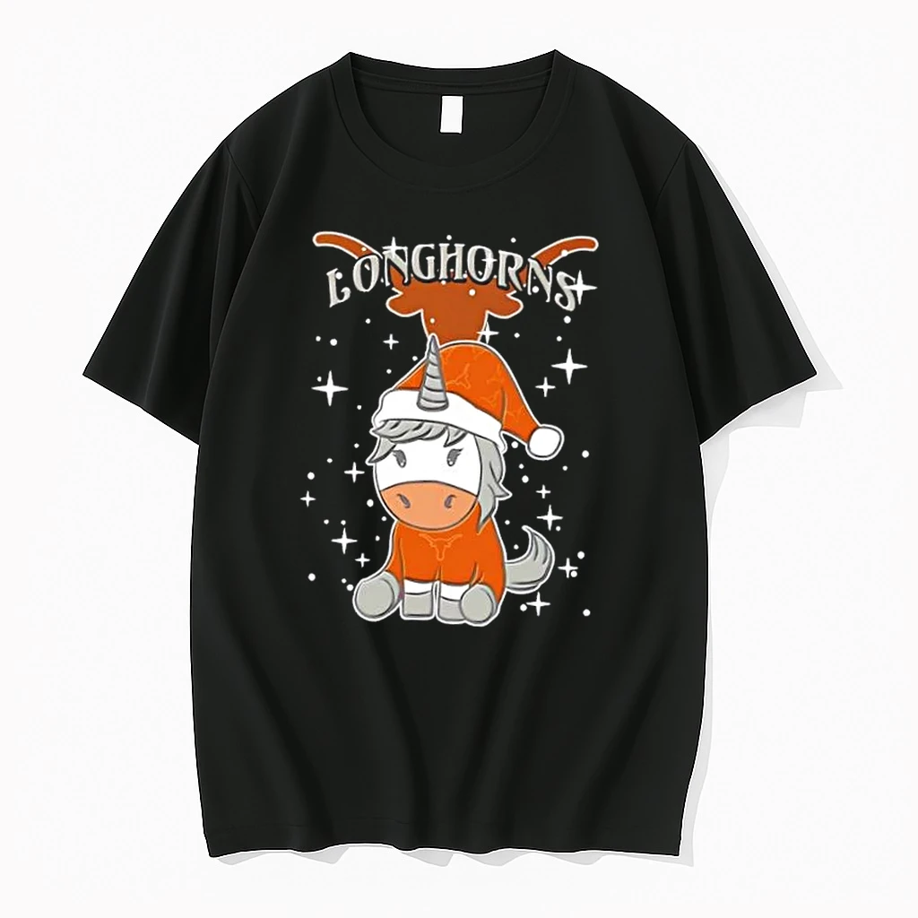 Texas Longhorns Football X Unicorn Merry Christmas Shirts