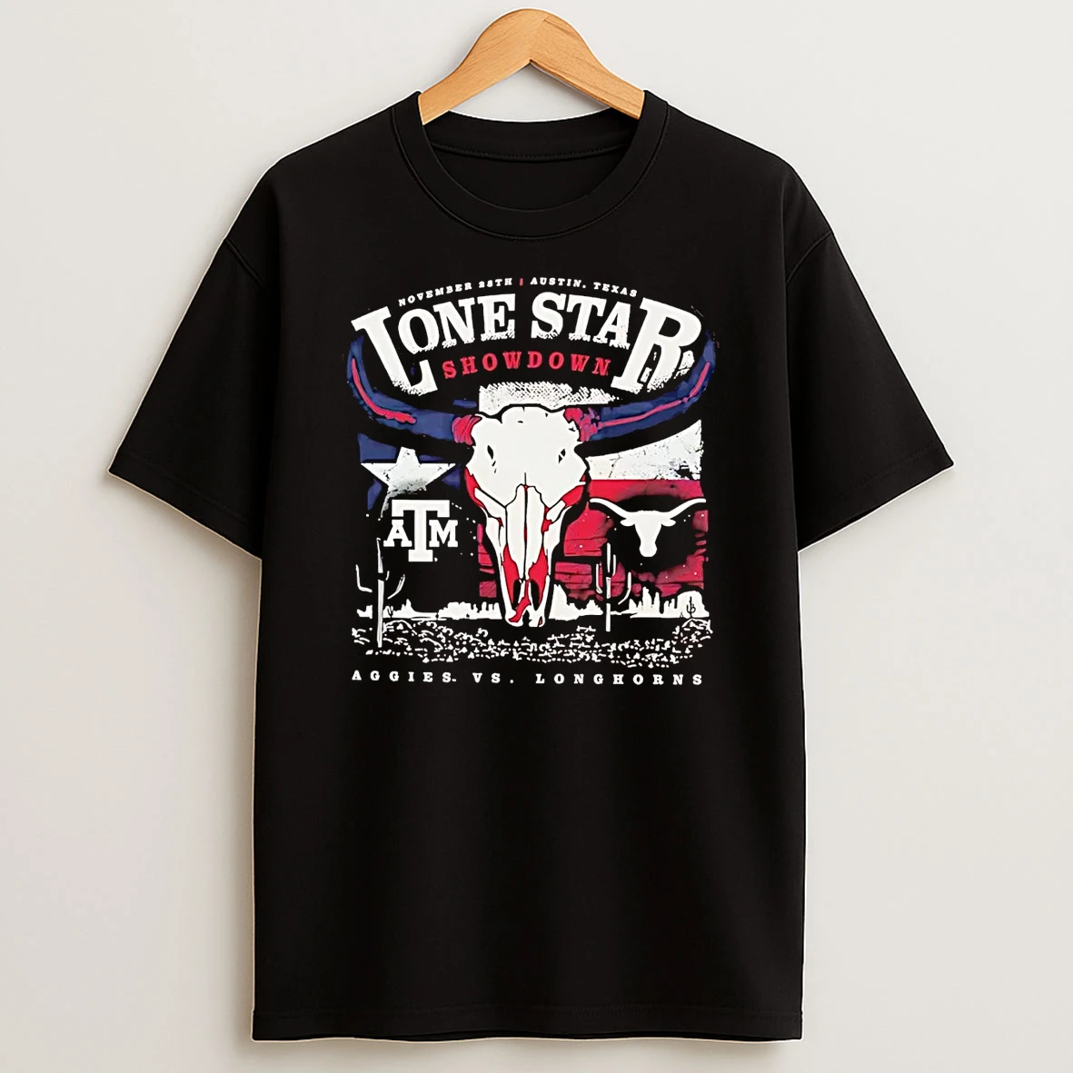 Texas Longhorns Vs Aggies Lone Star Showdown 2025 Shirts