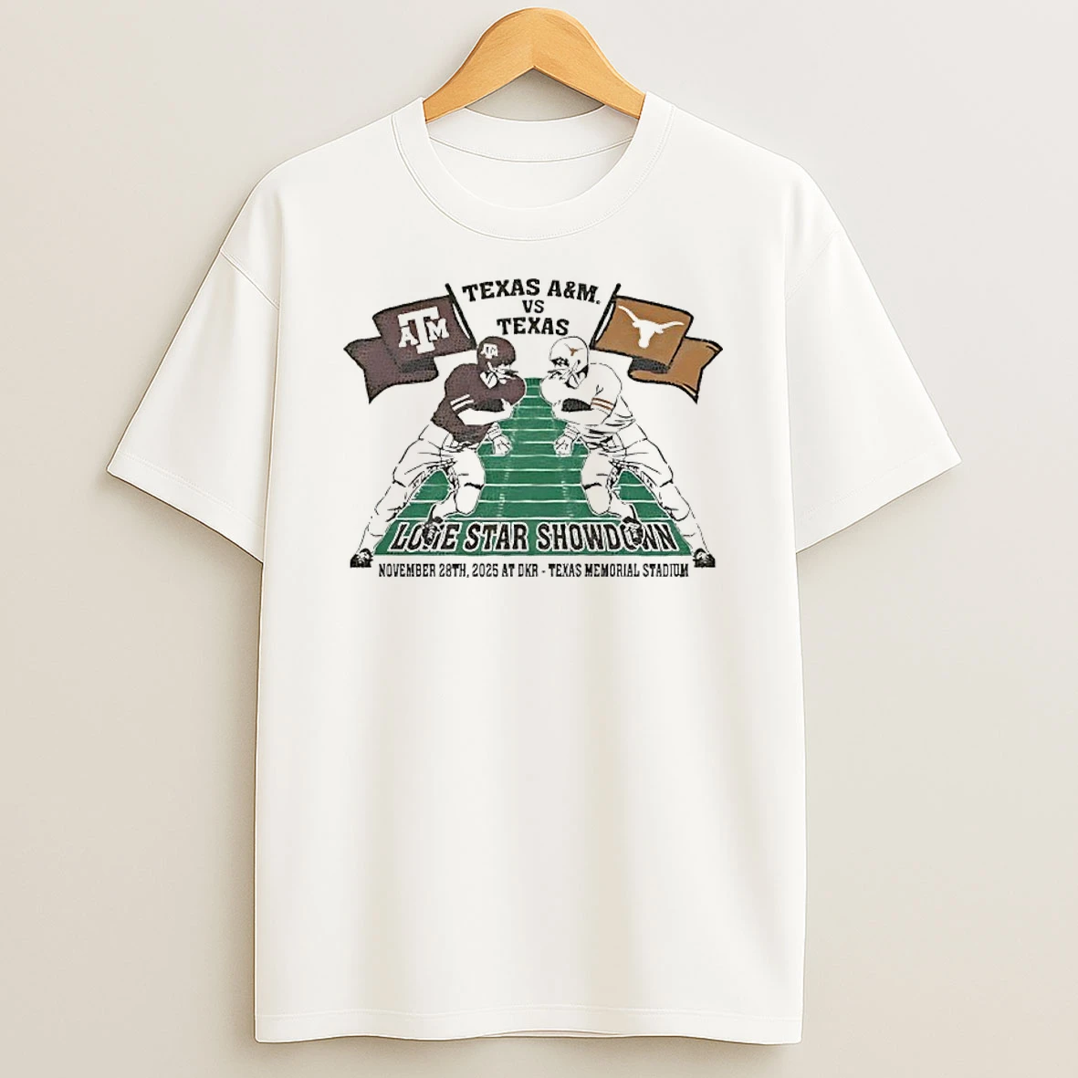 Texas Longhorns Vs Texas Am 2025 Lone Star Showdown Shirts
