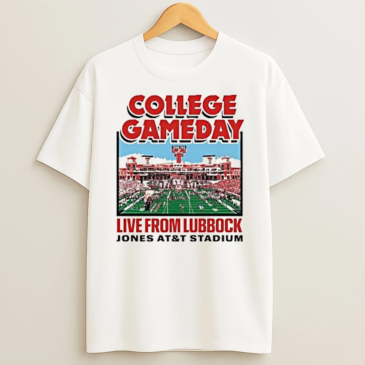 Texas Tech Espn College Gameday Live From Lubbock 2025 Shirts