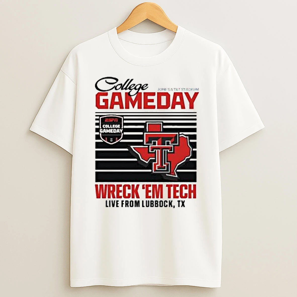 Texas Tech Espn College Gameday Wreckem Live 2025 Shirts