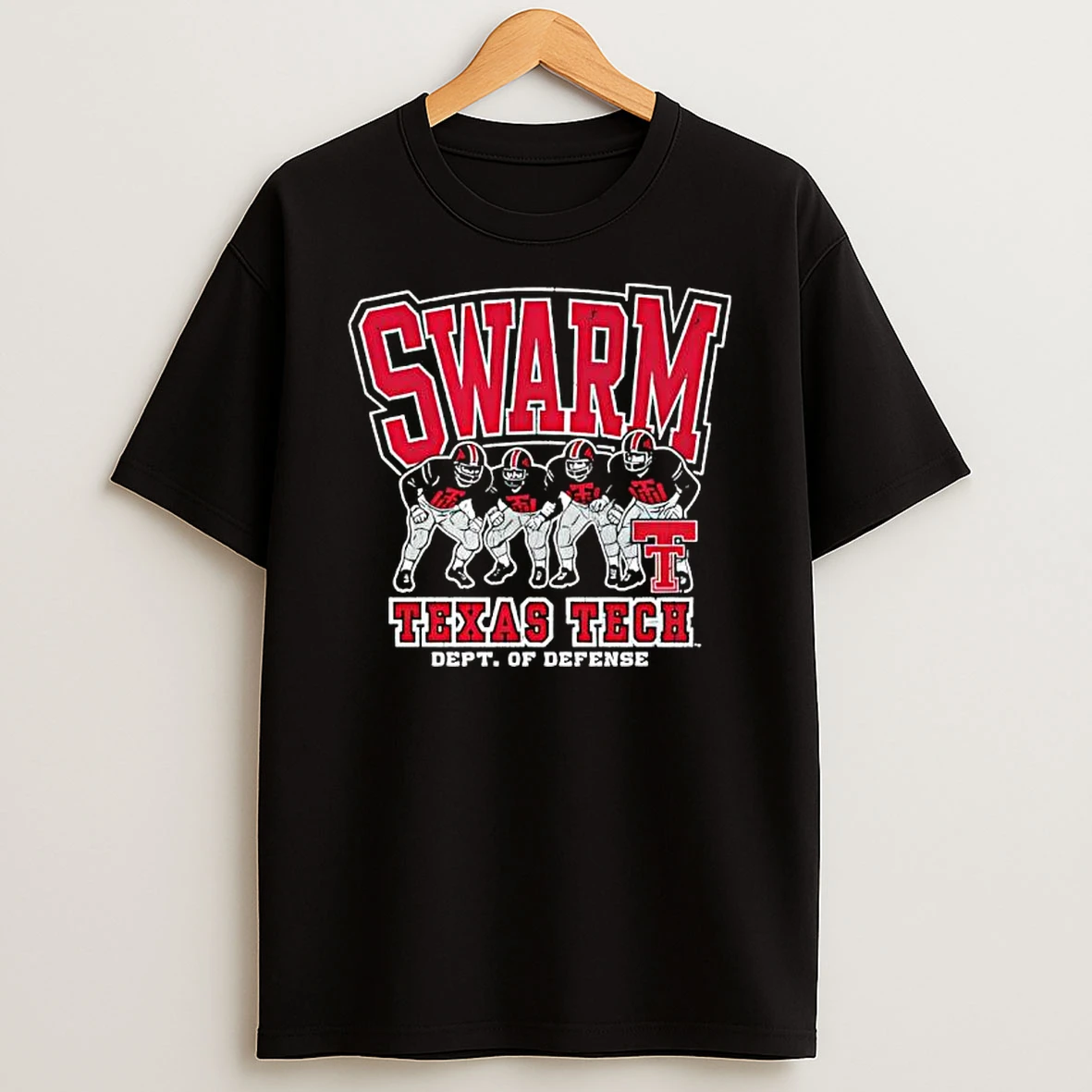 Texas Tech In Your Face Swarm Shirts