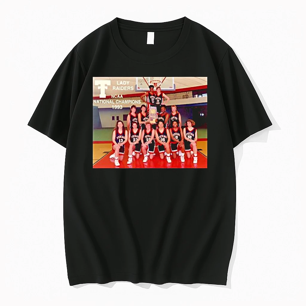 Texas Tech Lady Raiders National Champions 1993 Shirts