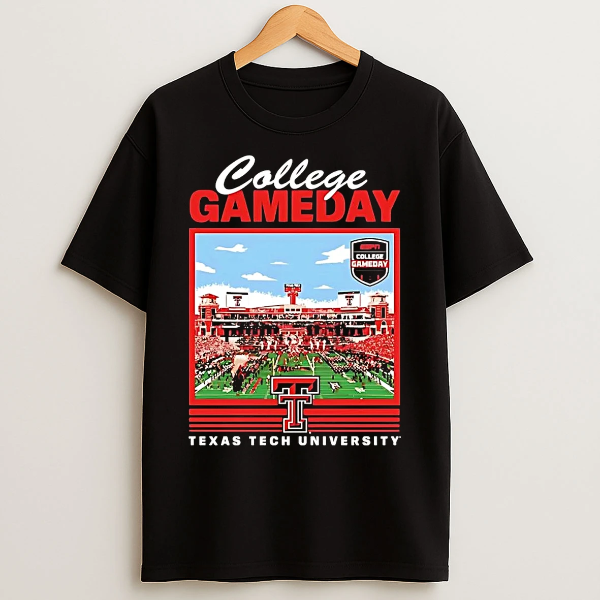 Texas Tech Red Raiders College Gameday Stadium T Shirts
