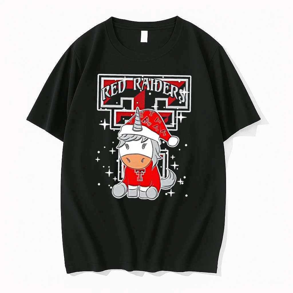 Texas Tech Red Raiders Football X Unicorn Merry Christmas Shirts