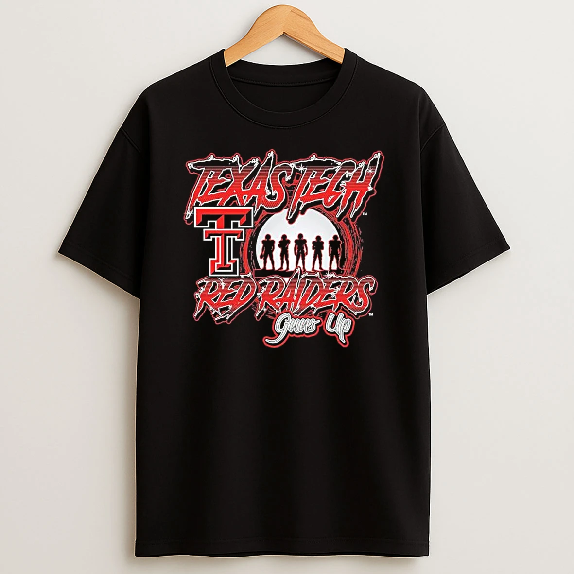 Texas Tech Red Raiders Guns Up Football Shirts