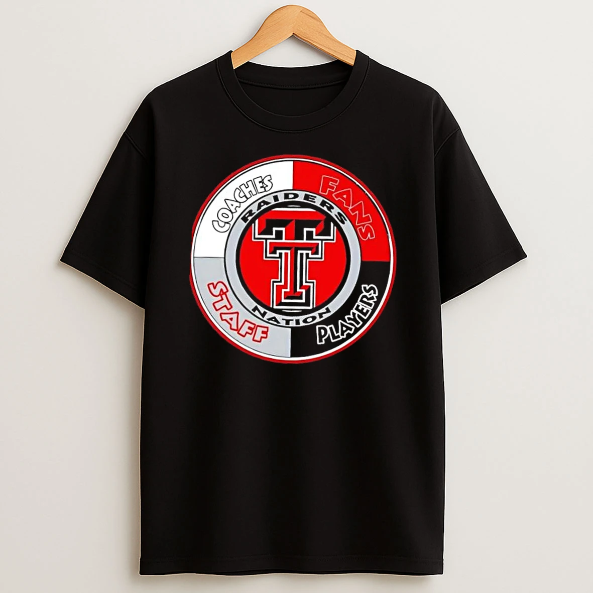 Texas Tech Red Raiders Nation Coaches Fans Staff Players Shirts
