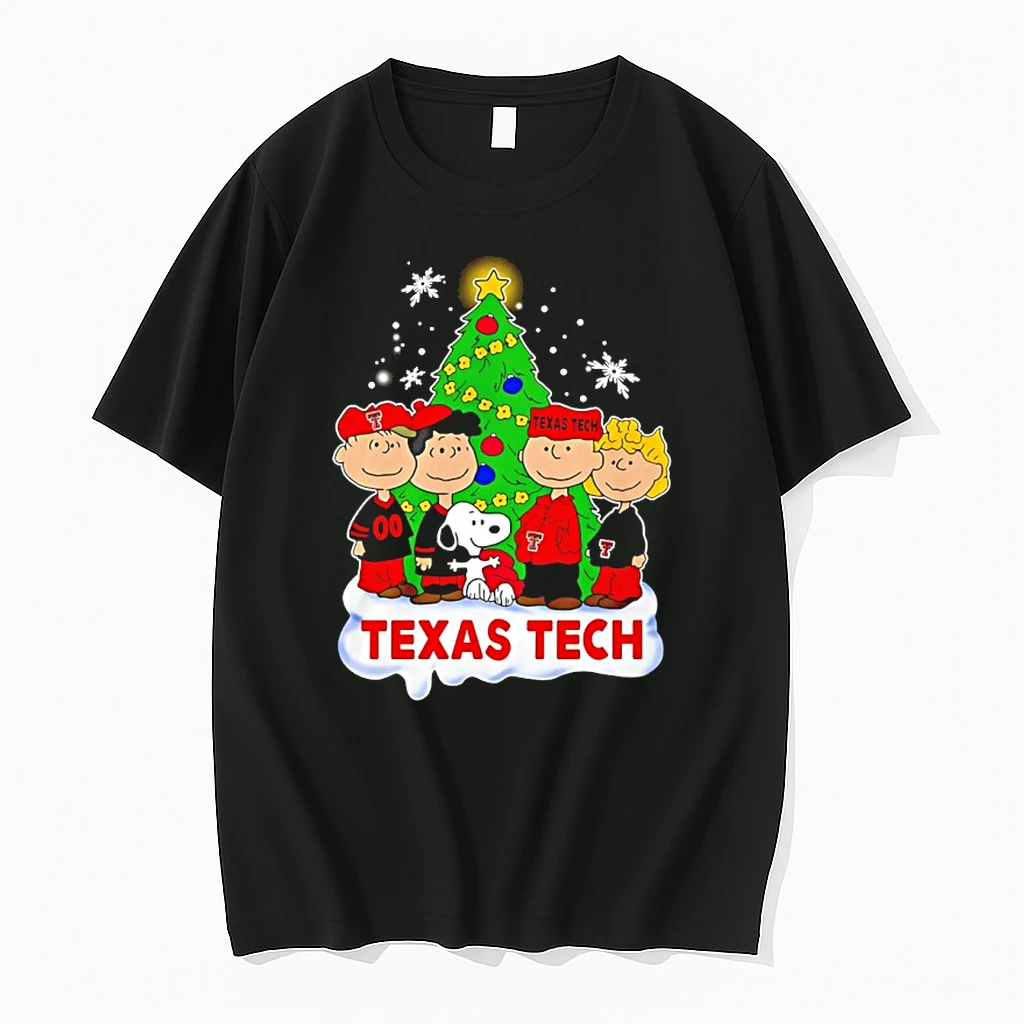 Texas Tech Red Raiders Snoopy And The Peanuts Christmas 2025 Shirts