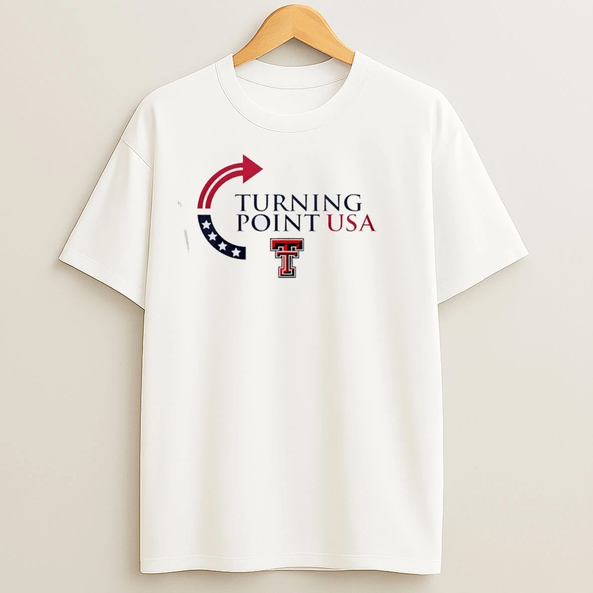 Texas Tech Red Raiders X Turning Point Usa Freedom Charlie Kirk 2 Sided T Shirts