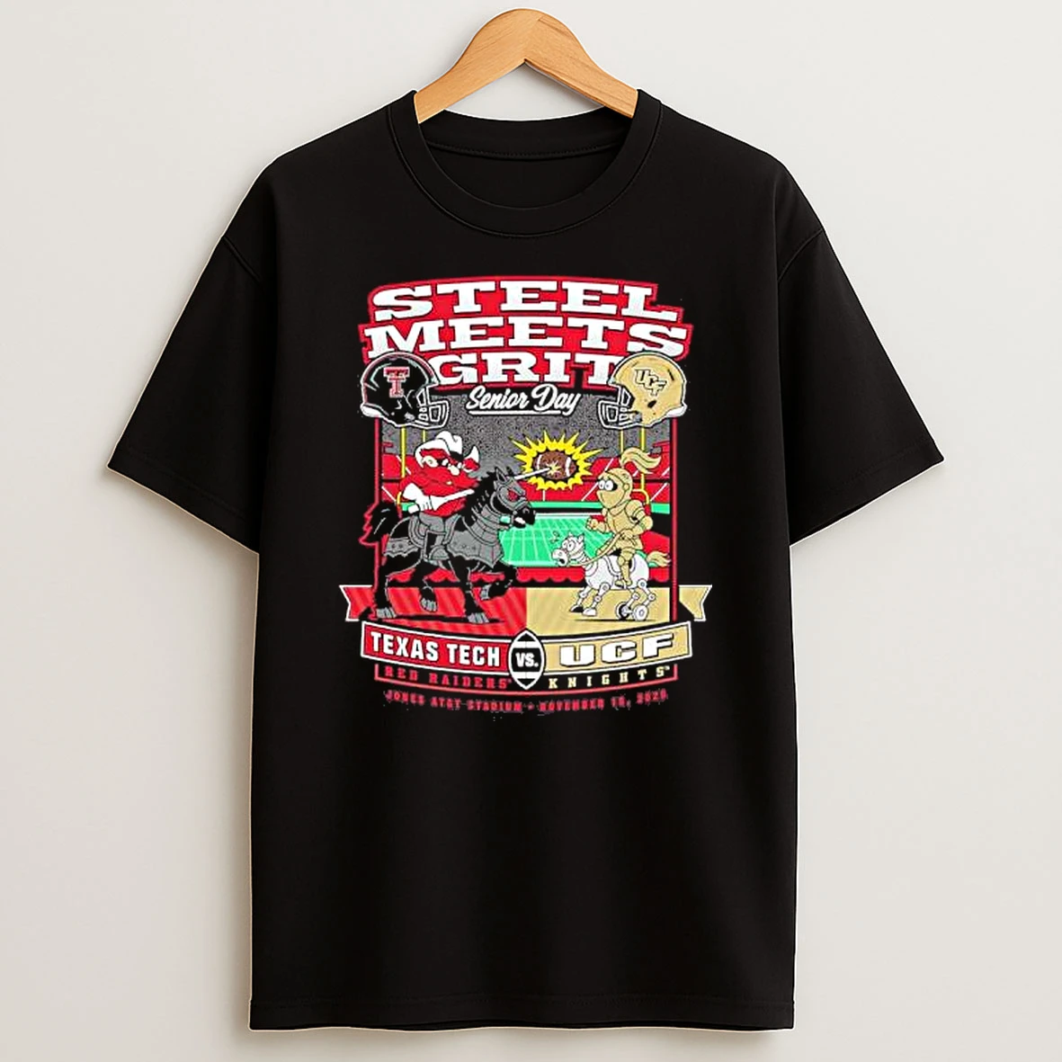 Texas Tech Vs Ucf 2025 Senior Day Shirts