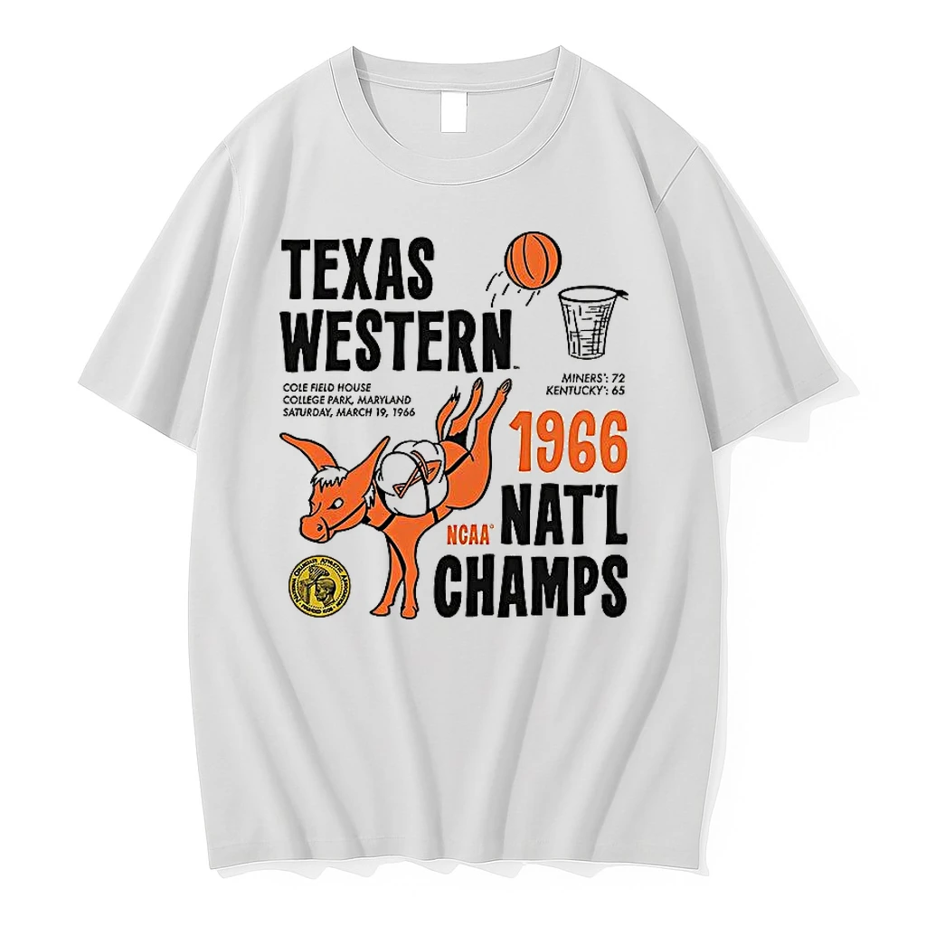Texas Western 1966 Ncaa National Champs Shirts