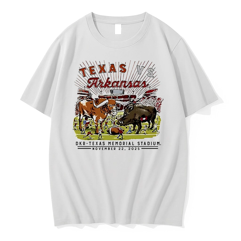 Texas Vs Arkansas Razorback November 22 2025 Mascot Shirts