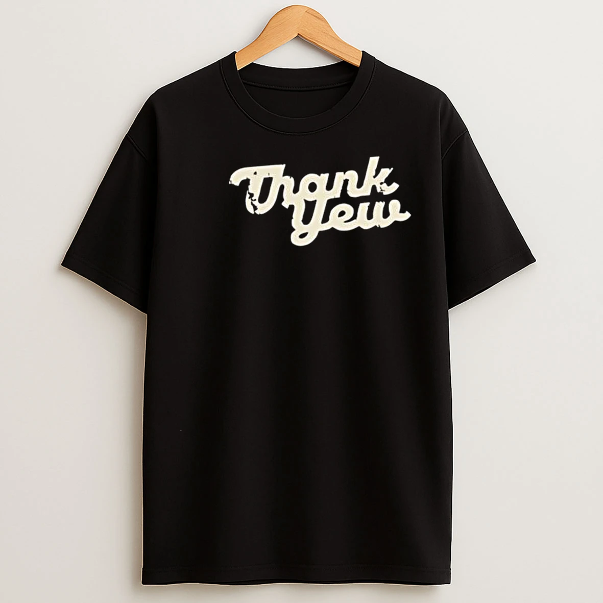 Thank Yew Morgan Wallen Circle Black T Shirts