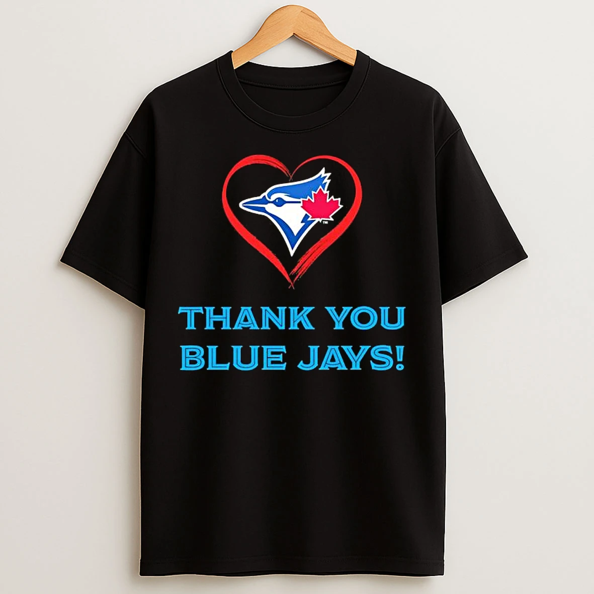 Thank You Blue Jays Canadian Maple Leaf Logo T Shirts
