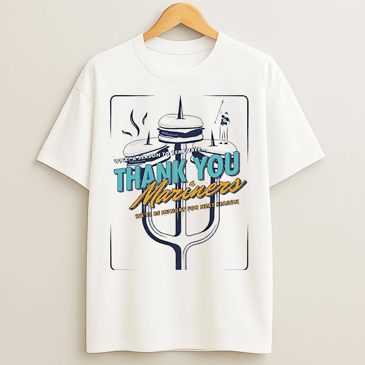 Thank You Seattle Mariners Well Be Hungry For Next Season T Shirts
