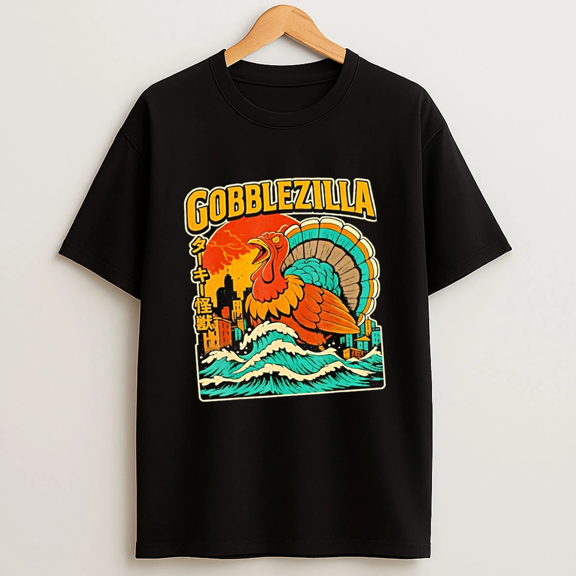 Thanksgiving Turkey Day Gobblezilla Shirts