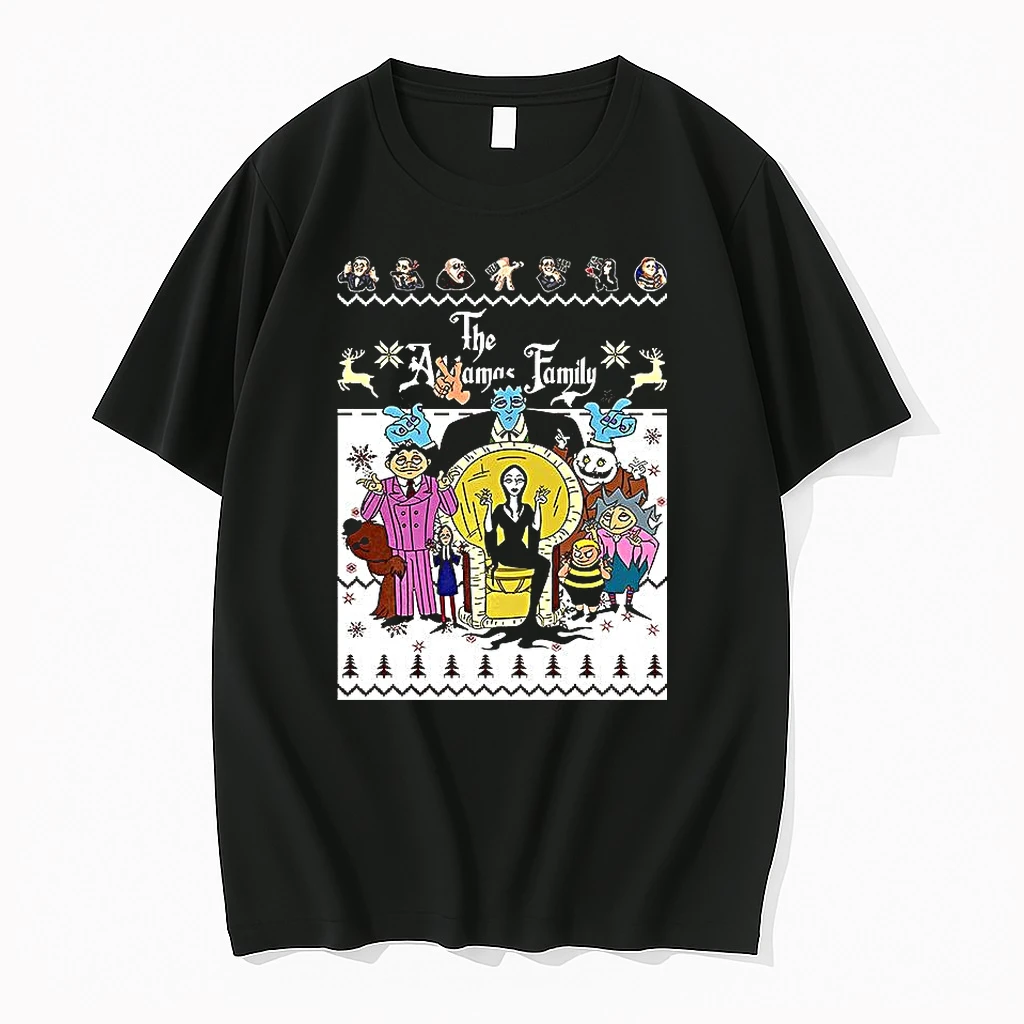 The Addams Family Christmas Animated Shirts