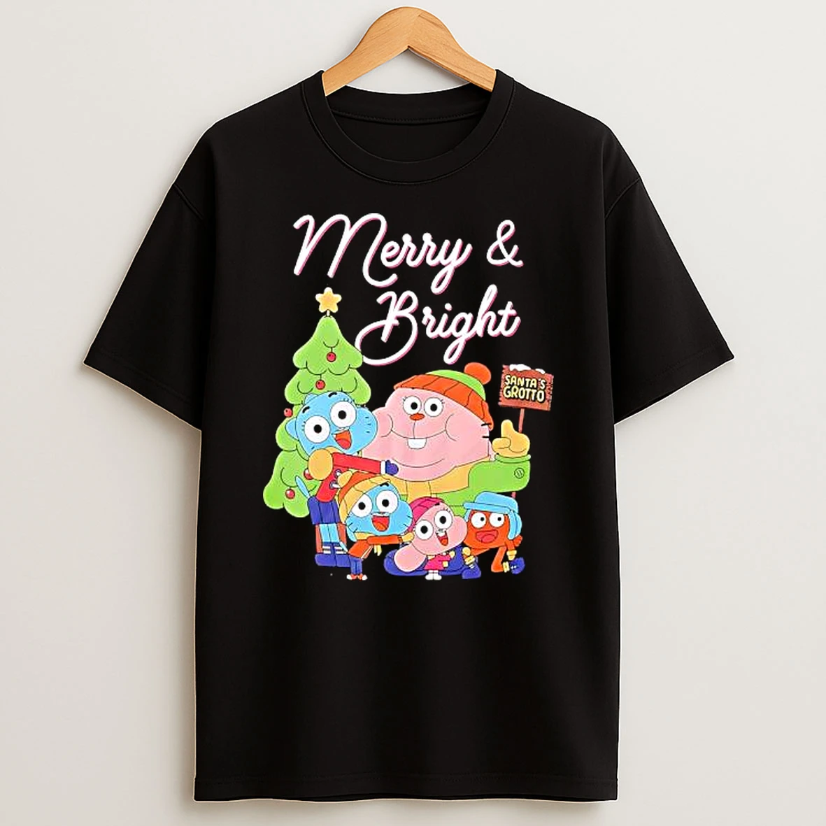 The Amazing World Of Gumball Merry Christmas Shirts
